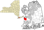 Nassau County New York incorporated and unincorporated areas Elmont highlighted